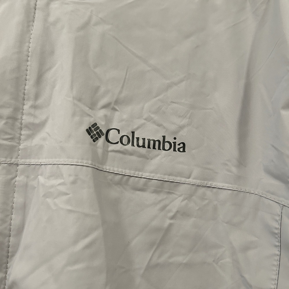 Columbia Watertight II Rain Jacket Company Logo Grey Omni-Tech Men's L NEW - Picture 5 of 11